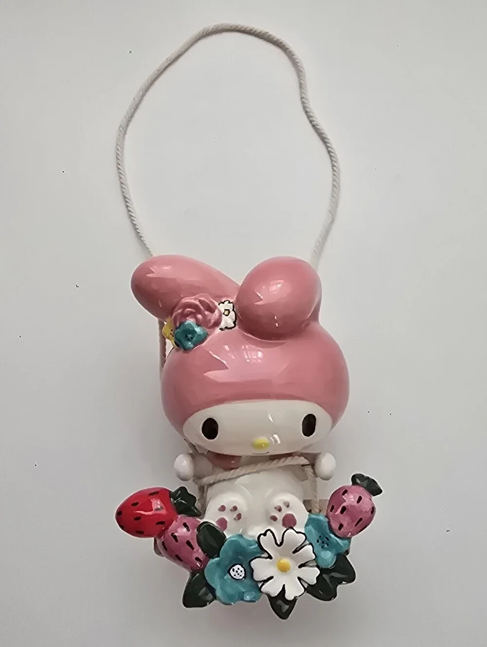 NEW Sanrio My Melody Hello Kitty & Friends Hanging Garden Swing Sculpture